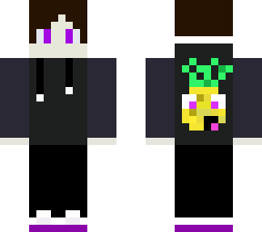purple pineapple man