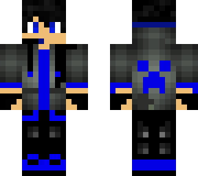 blue hoodie kid