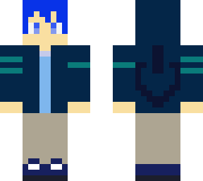 blue jacket guy