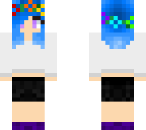blue short hair
