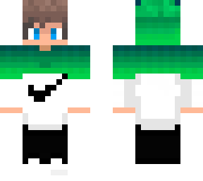 green nike hoodie boy
