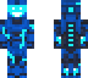 super charged blue robot