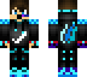 blue boy with fire underneath!