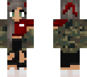 camo girl edit