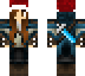 christmas warrior girl