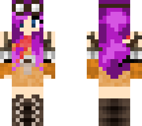 fall steampunk girl