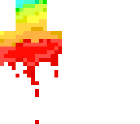 rainbow drip