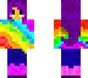 rainbow girl