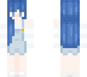 blue girl