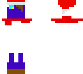 blue wizard boy with christmas apparel
