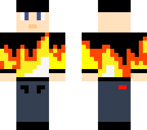 fire guy with beanie hat and levis