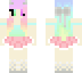 pastel demon girl