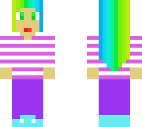 rainbow colors