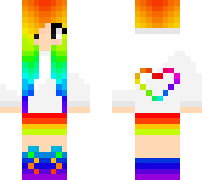 rainbow hoodie girl (fixed)