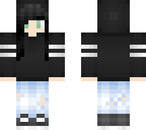 black hoodie (female) (lozza181)