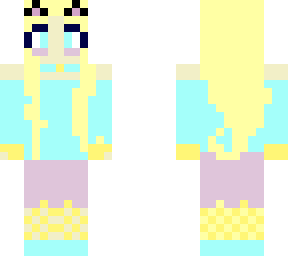 cute pastel cat eared girl