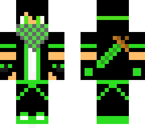 emo green boy