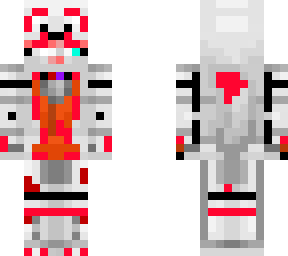 funtime foxy that is red with blood