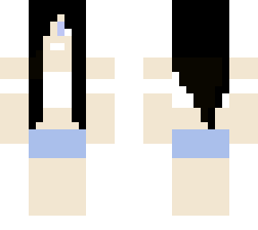 hi! this is my first skin, please don't hate.. it's called: crop top jean shorts