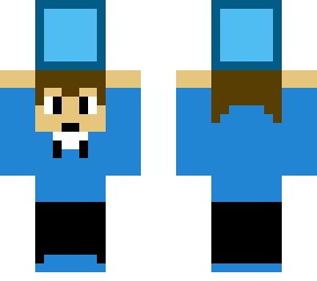 jon is holding a block