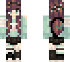 neko edit forest girl