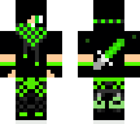 the cool boy with sword