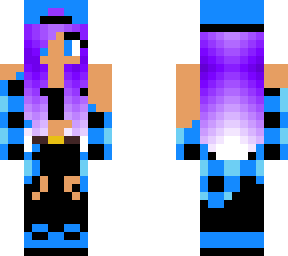 blue girl