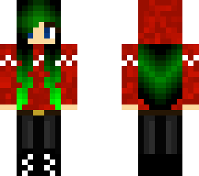 christmas girl with hoddie