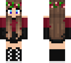 i didn't make this skin! kiralight888 made it i changed the eye color,shoes&head
