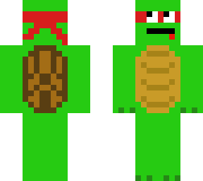 turtle with red mask