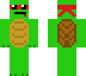 turtle with red mask