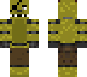(fixed) spring foxy (fnaf fan made).