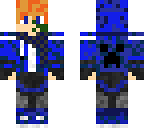 zombiefied blue hoodie boy