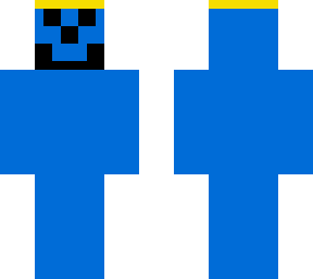 blue skin
