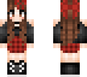 girl with bow and skirt edit2