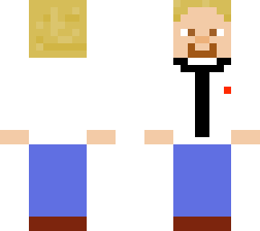man in white