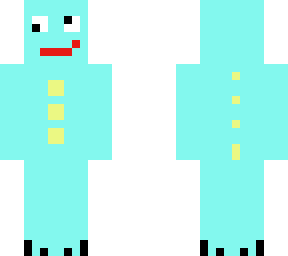 weird blue guy