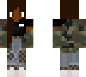camo girl edit