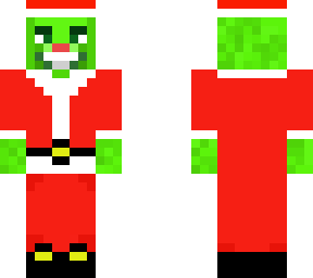 christmas green bunny