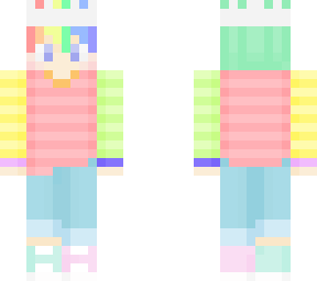 pastel rainbow boy