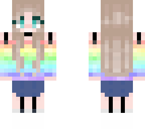 rainbow cute gurl