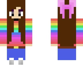 super rainbow girl