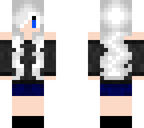 white hair