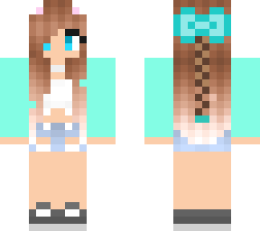 cat girl with no tail (i was too lazy)