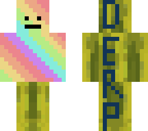 derp rainbow pickle