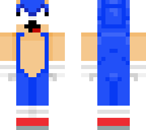 derpy sonic (with derp chin)