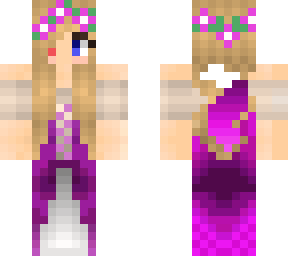 purpel medival fox girl