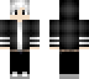 white guy with black jacket