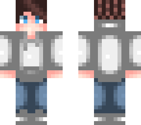 white hoodie