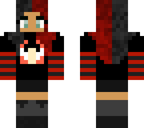 black and red